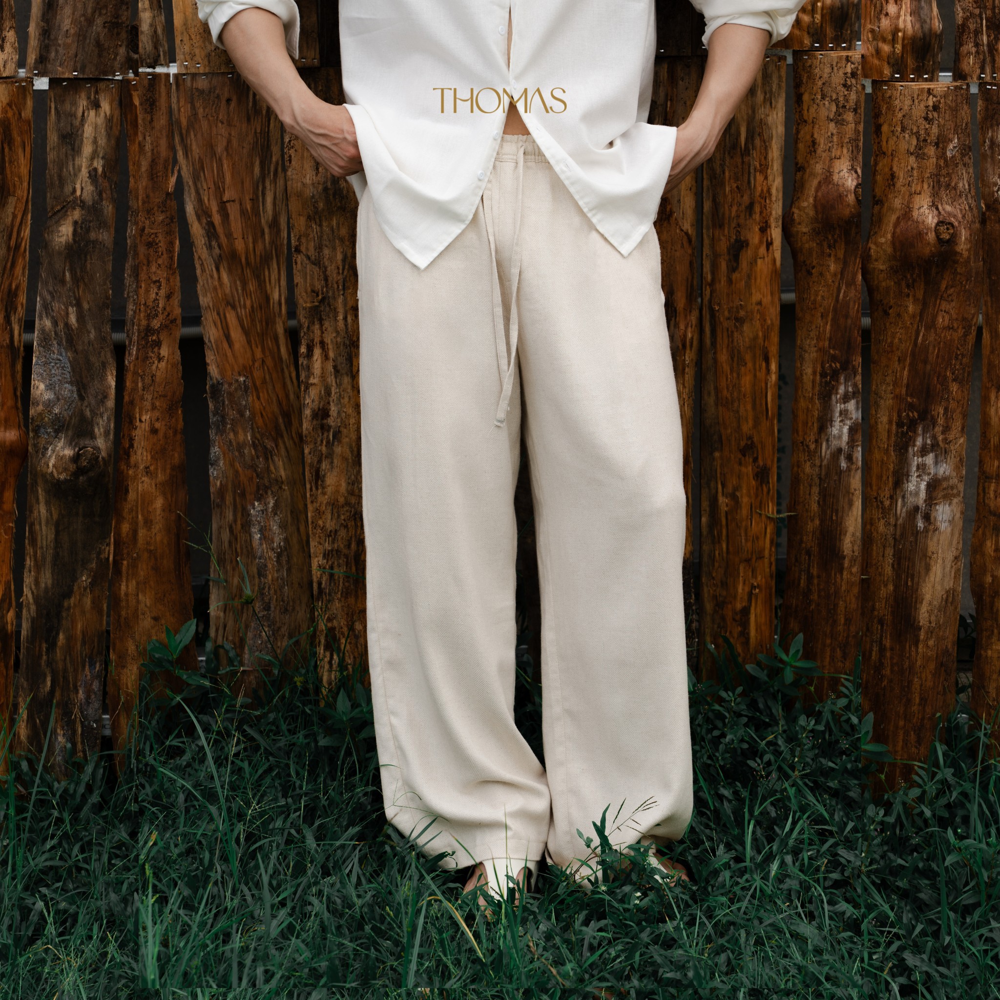 Quần Dài Tiago Vải Linen Form Wide Leg_thumbnail_5