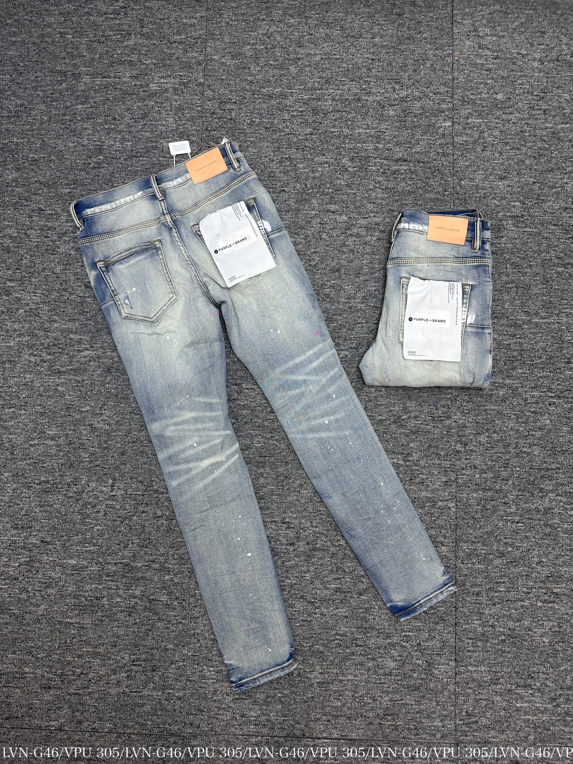 QUẦN JEANS PURPLE 305 XANH NHẠT RÁCH_thumbnail_1