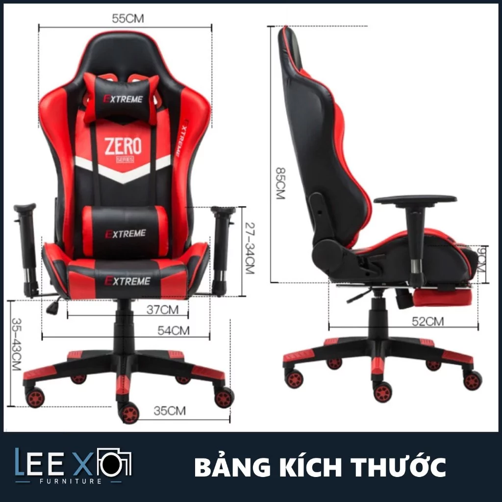 Ghế Gaming Extreme Zero V1 Cao Cấp – Da PU Thông Thoáng, Chân Thép Vững Chắc, Thiết Kế Hiện Đại_thumbnail_14