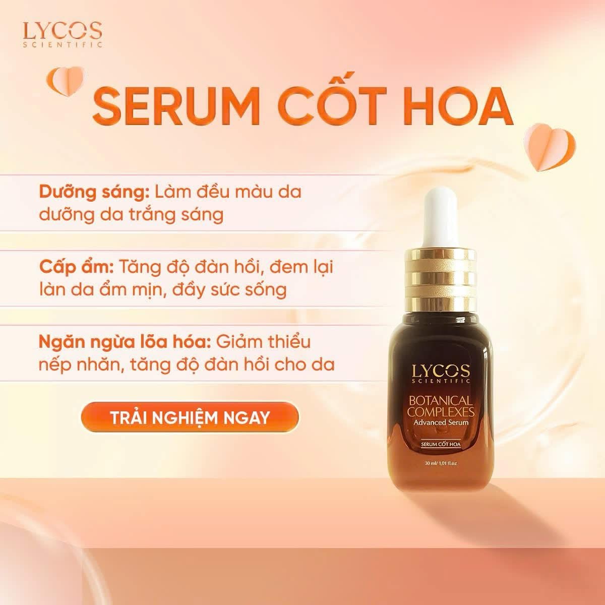Serum Cốt Hoa LYCOS Dưỡng Sáng, Làm Đều Màu Da Và Cấp Ẩm 30ml_thumbnail_8