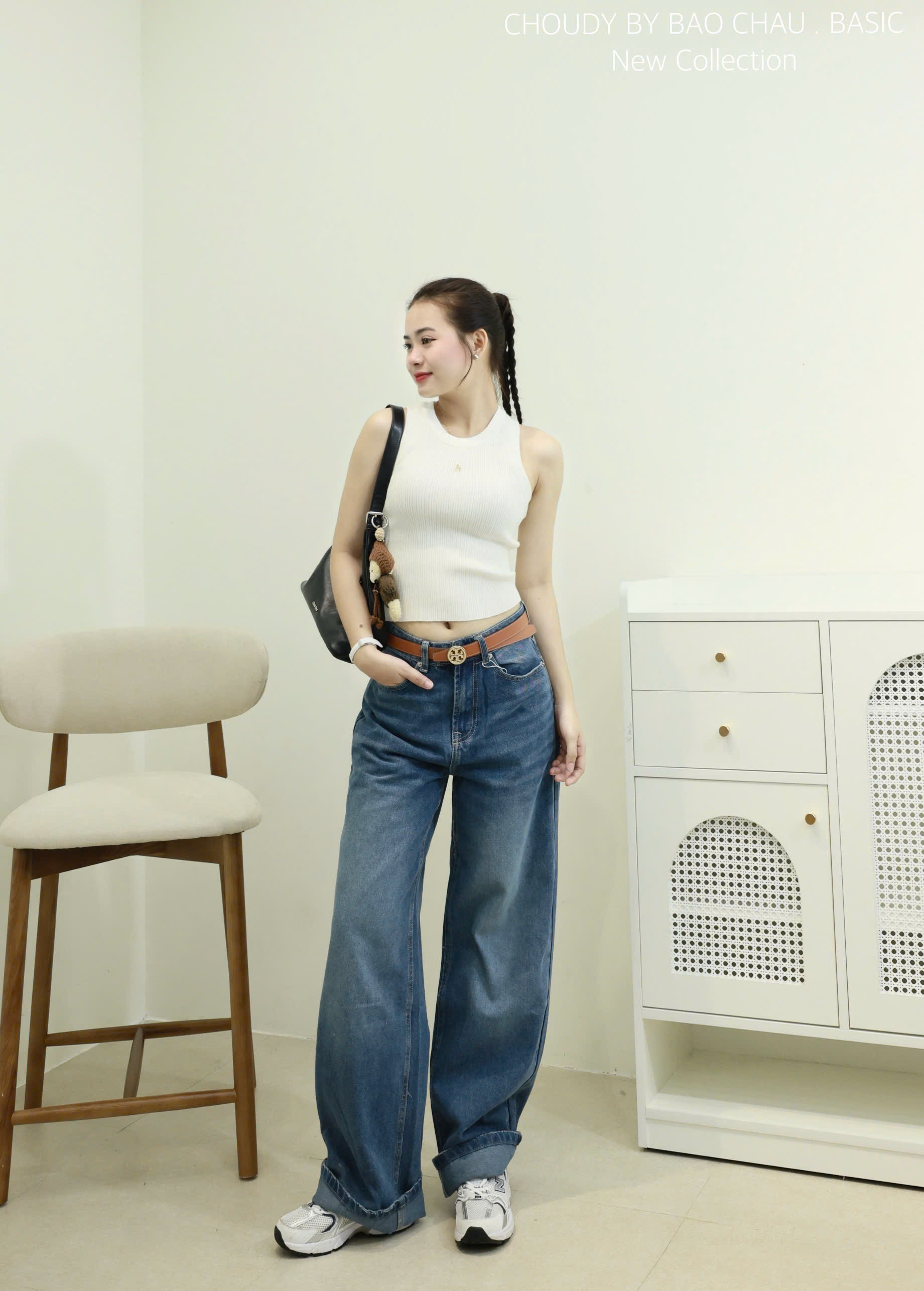 Q283 QUẦN JEAN SUÔNG 2 MÀU