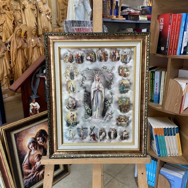 Tranh 20 màu nhiệm mân côi 40x50cm giấy Italia cao cấp_thumbnail_3