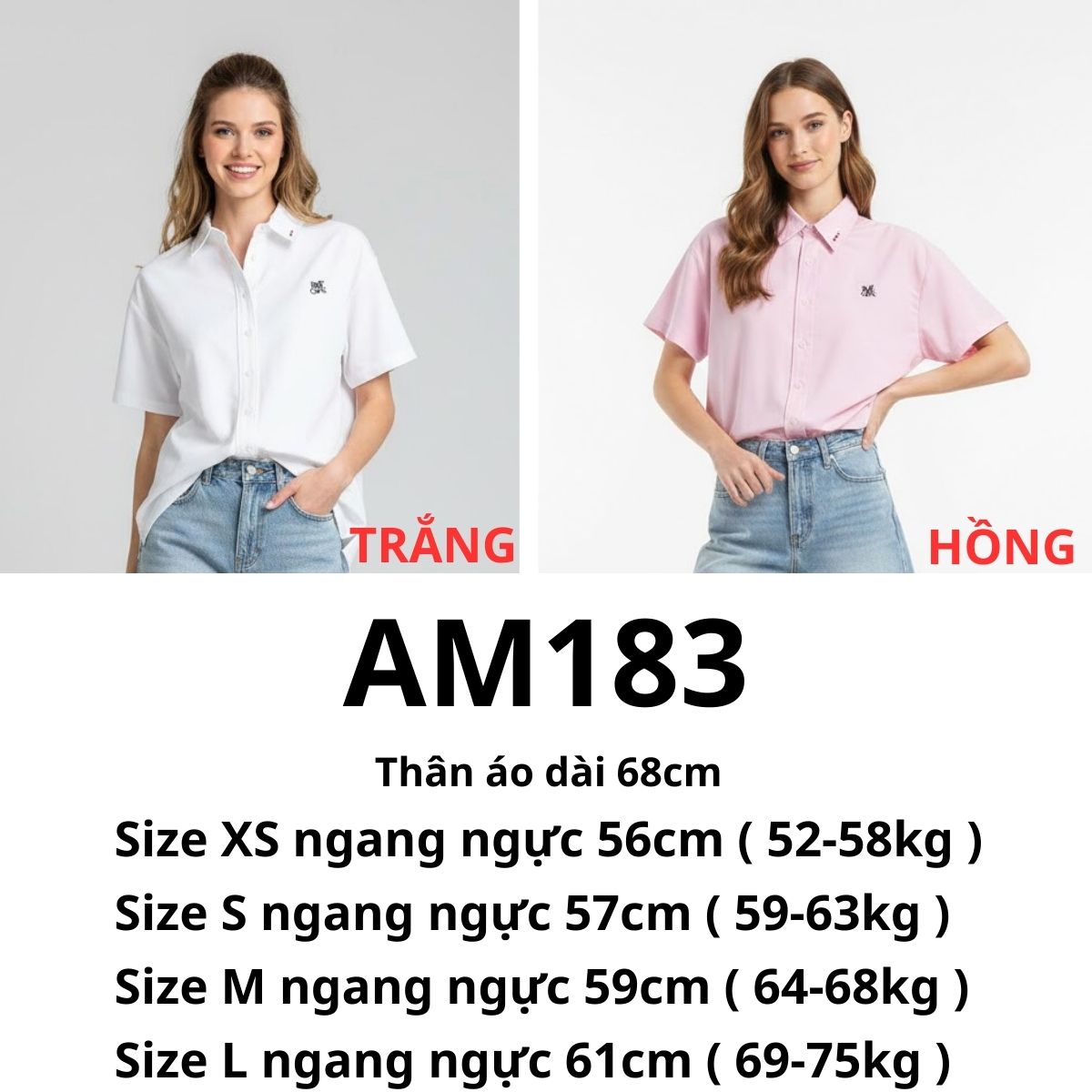 AM183 ÁO SƠ MI TN