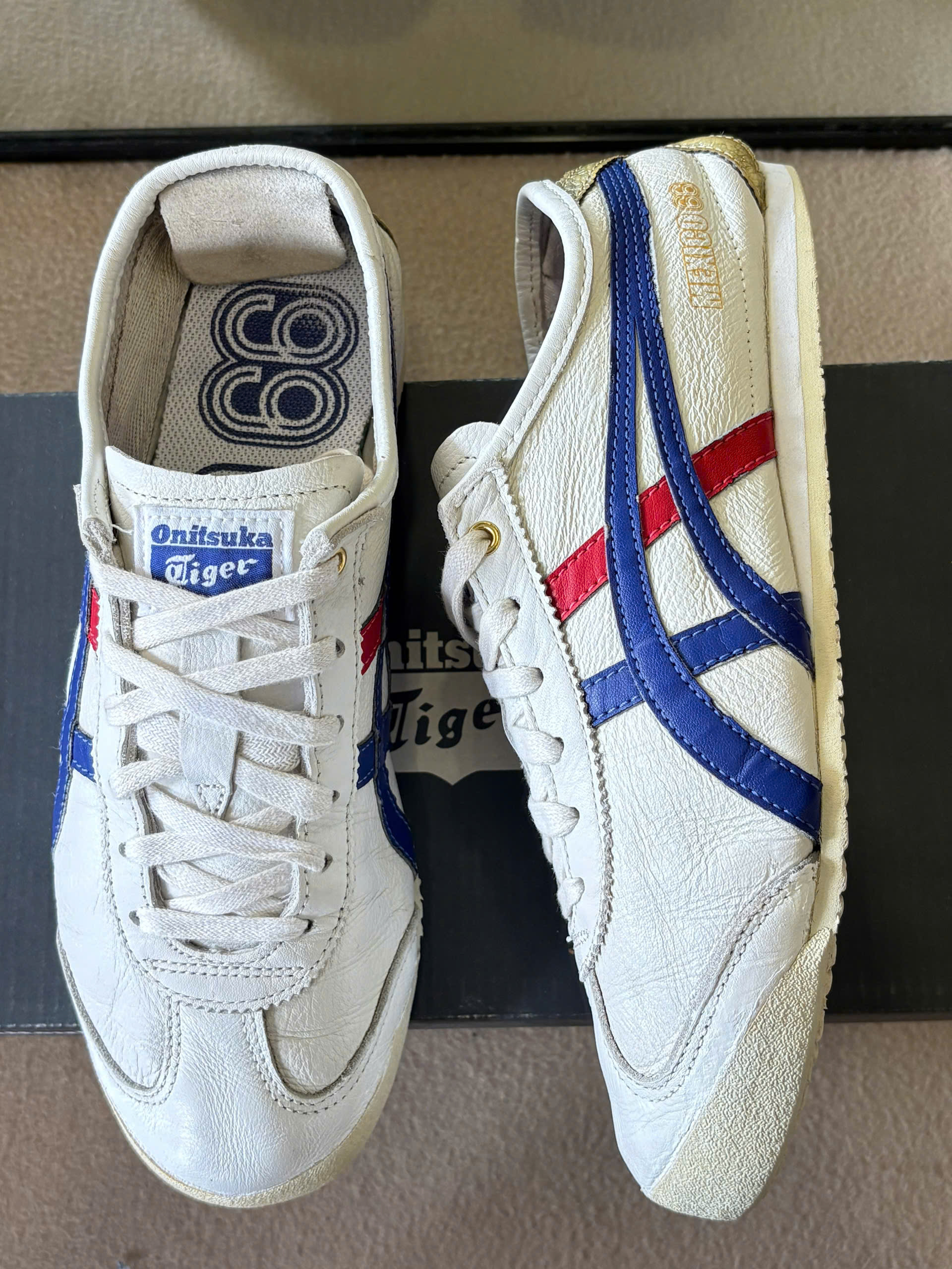 Onitsuka Tiger Mexico 66 Heritage Sneaker D507L-0152 - White/Blue_thumbnail_2