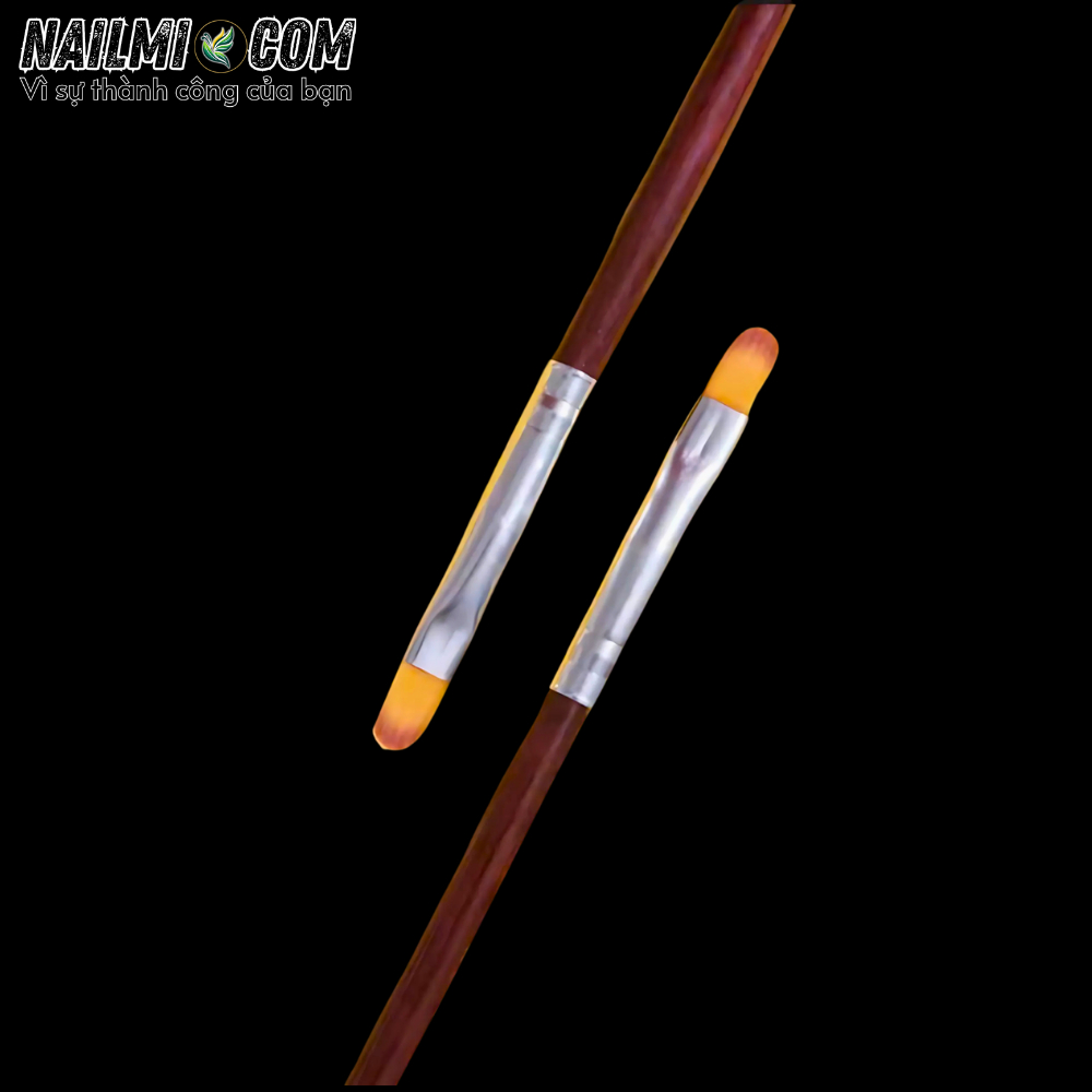 Cọ đắp gel - bản tròn - cán gỗ_thumbnail_1