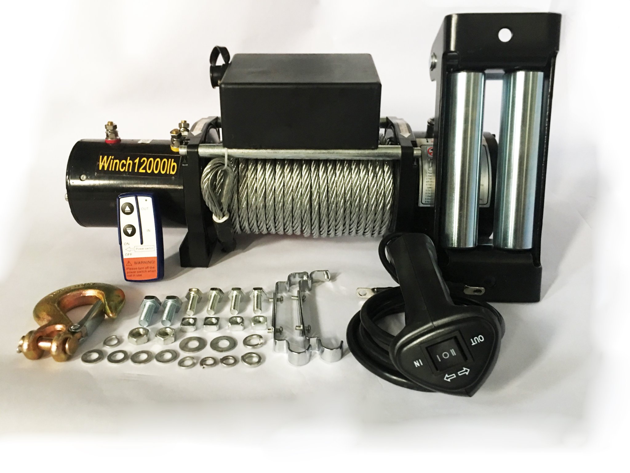 Tời điện 12v, 24v 12000lbs