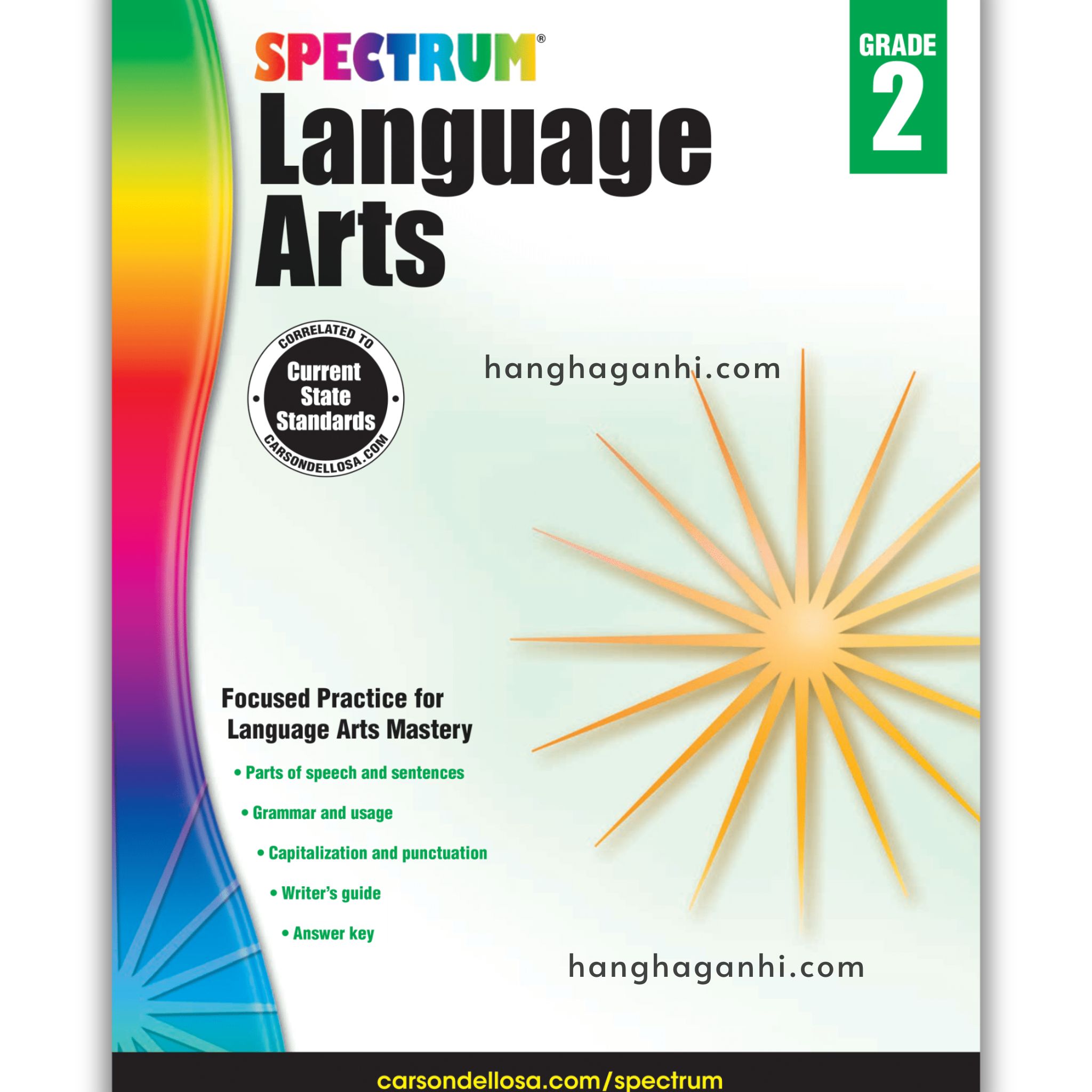 Sách Spectrum Language Arts Workbook Grade 2_thumbnail_0