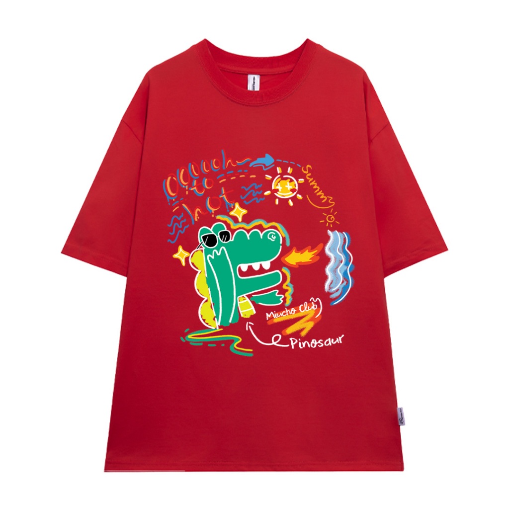 Áo phông nam form rộng nhiều màu ATD1072 Miucho Man tay ngắn cổ tròn in mix_thumbnail_16