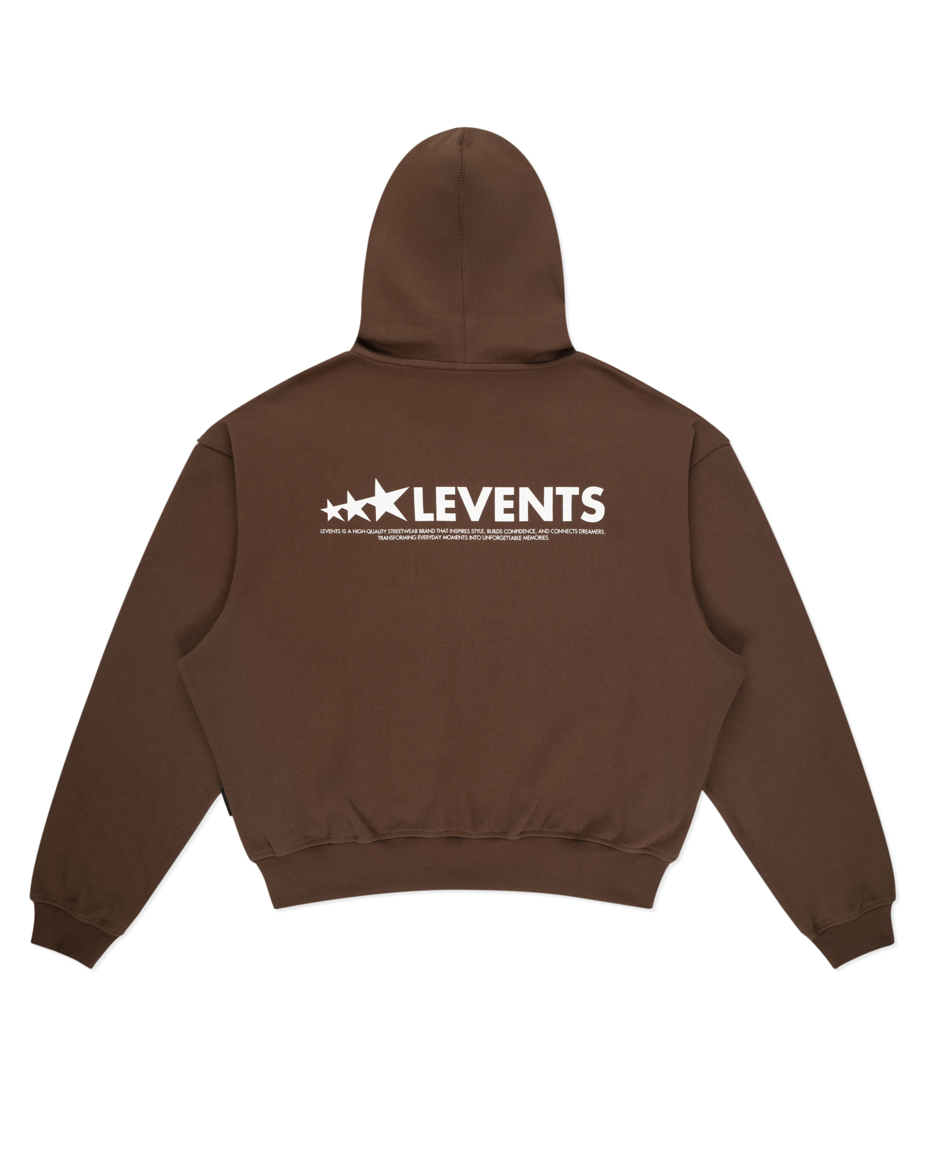 Levents® XL Logo Zipper Hoodie Boxy