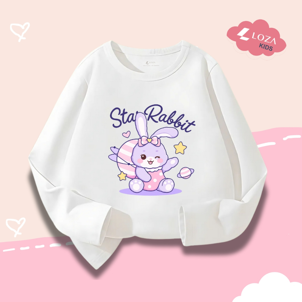 Áo thun dài tay bé gái in hình dễ thương - Loza Kids - KT001_thumbnail_7