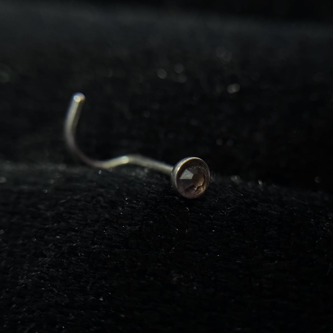 Mũi C kim cương dán đỏ sẵm size 3