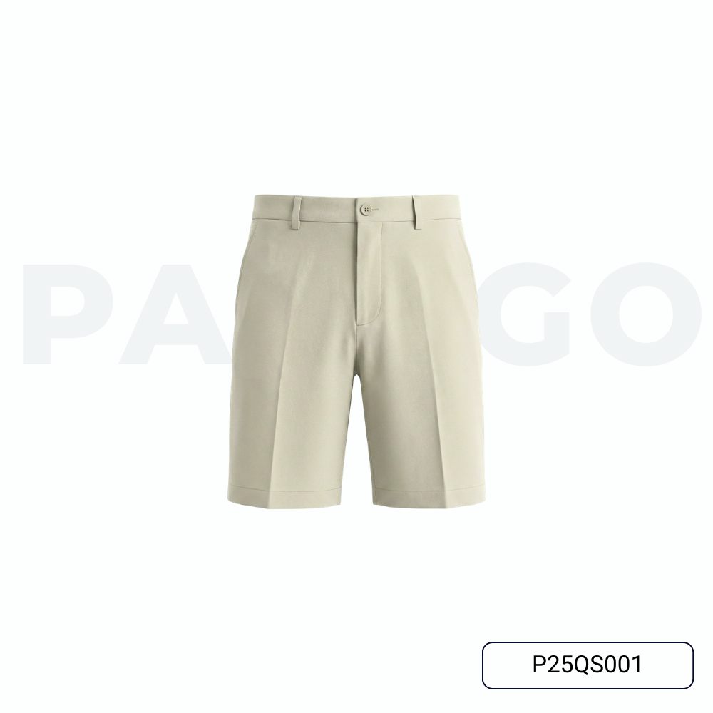 Quần short nam PAPAGO basic, quần ngố chất mềm đẹp cho bố - P25QS001_thumbnail_1