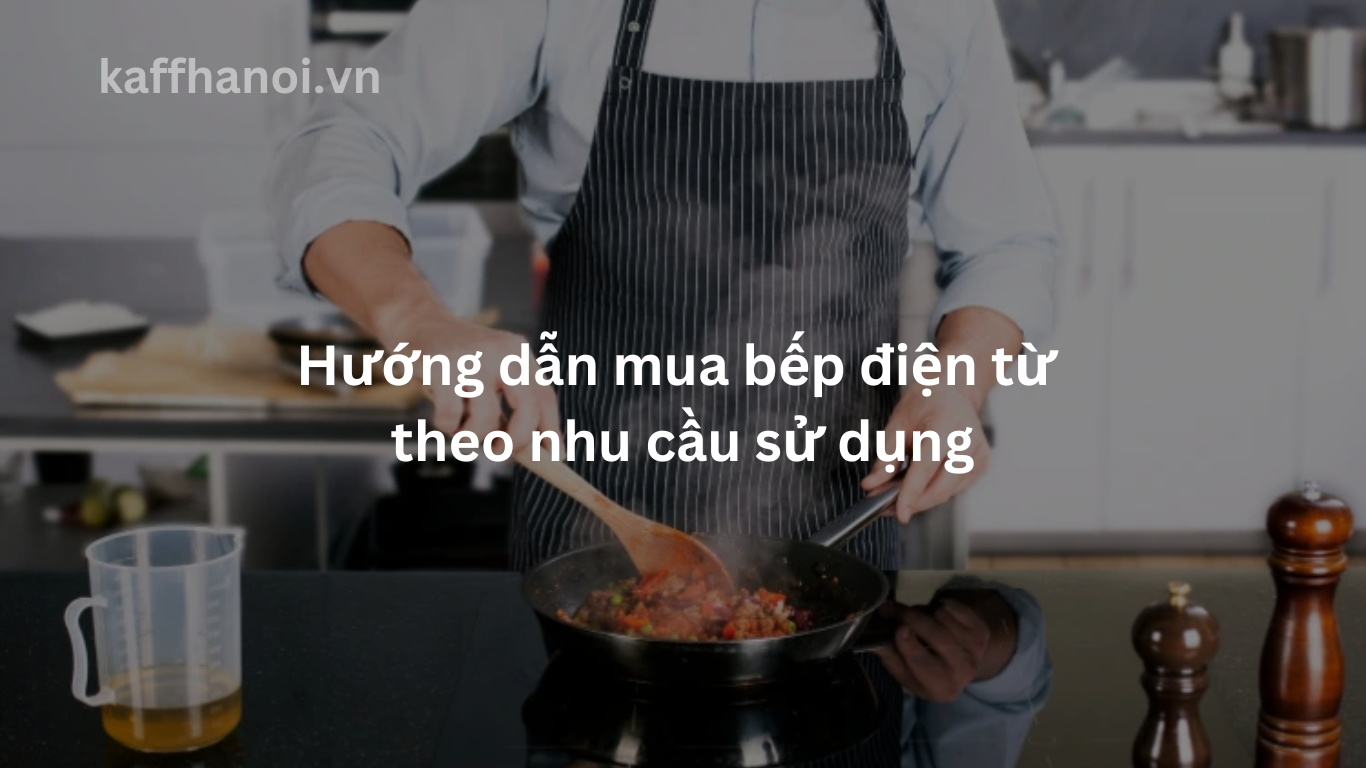 Hướng dẫn mua bếp điện từ theo nhu cầu sử dụng