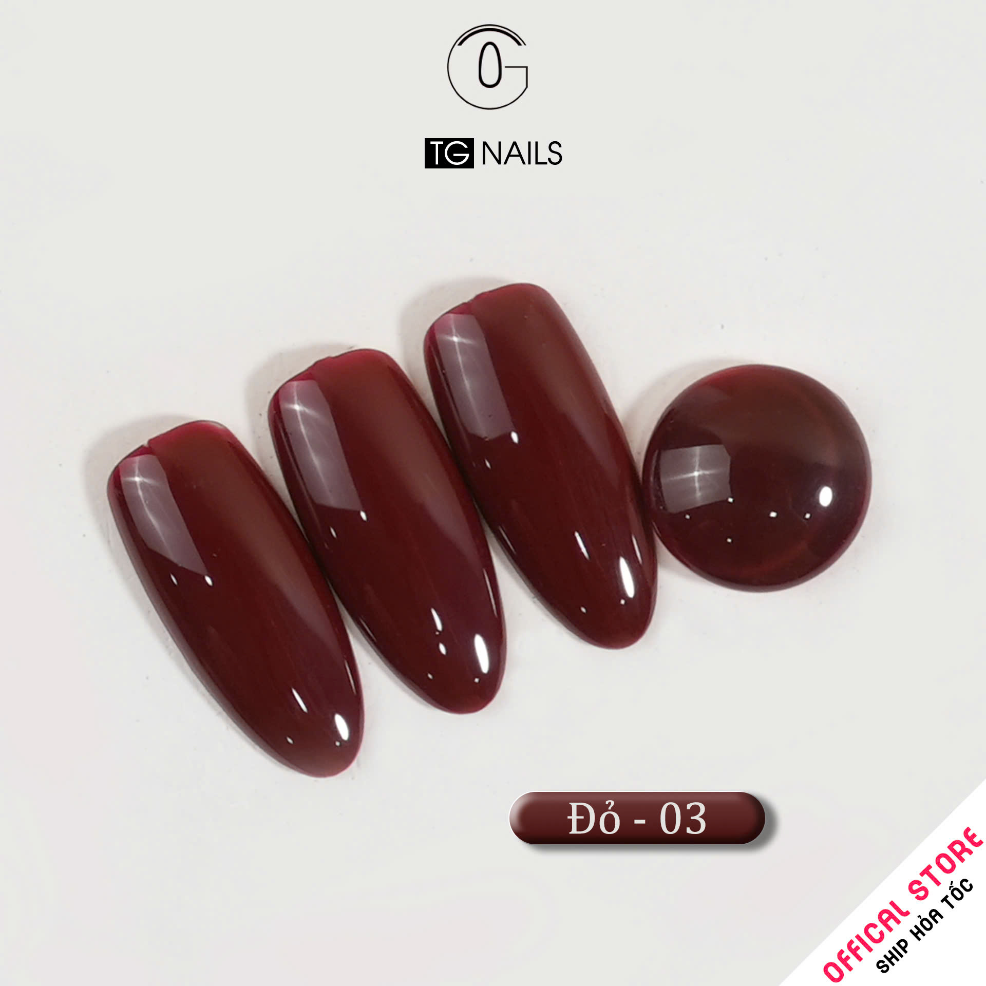 Sơn móng gel TG. Dung tích: 15ml/ lọ. Nhãn hàng TG nail._thumbnail_6