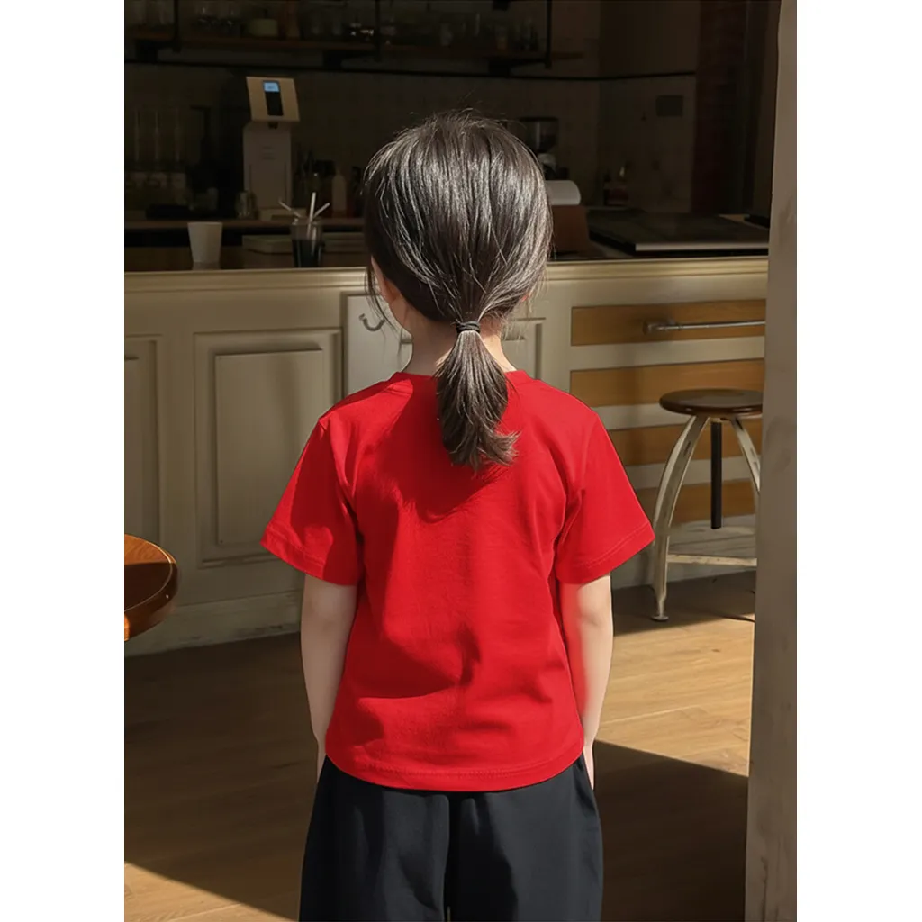 Áo thun cho bé Kado vải cotton thoáng mát tay ngắn cổ tròn Happy New Year in artwork 2856_thumbnail_7