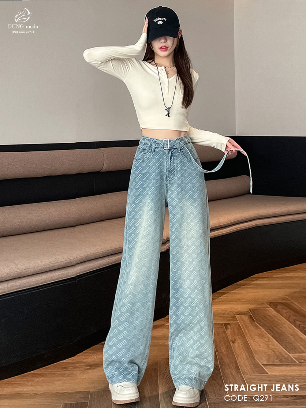 Quần Jean Suông DungModa Q291 2208_thumbnail_1