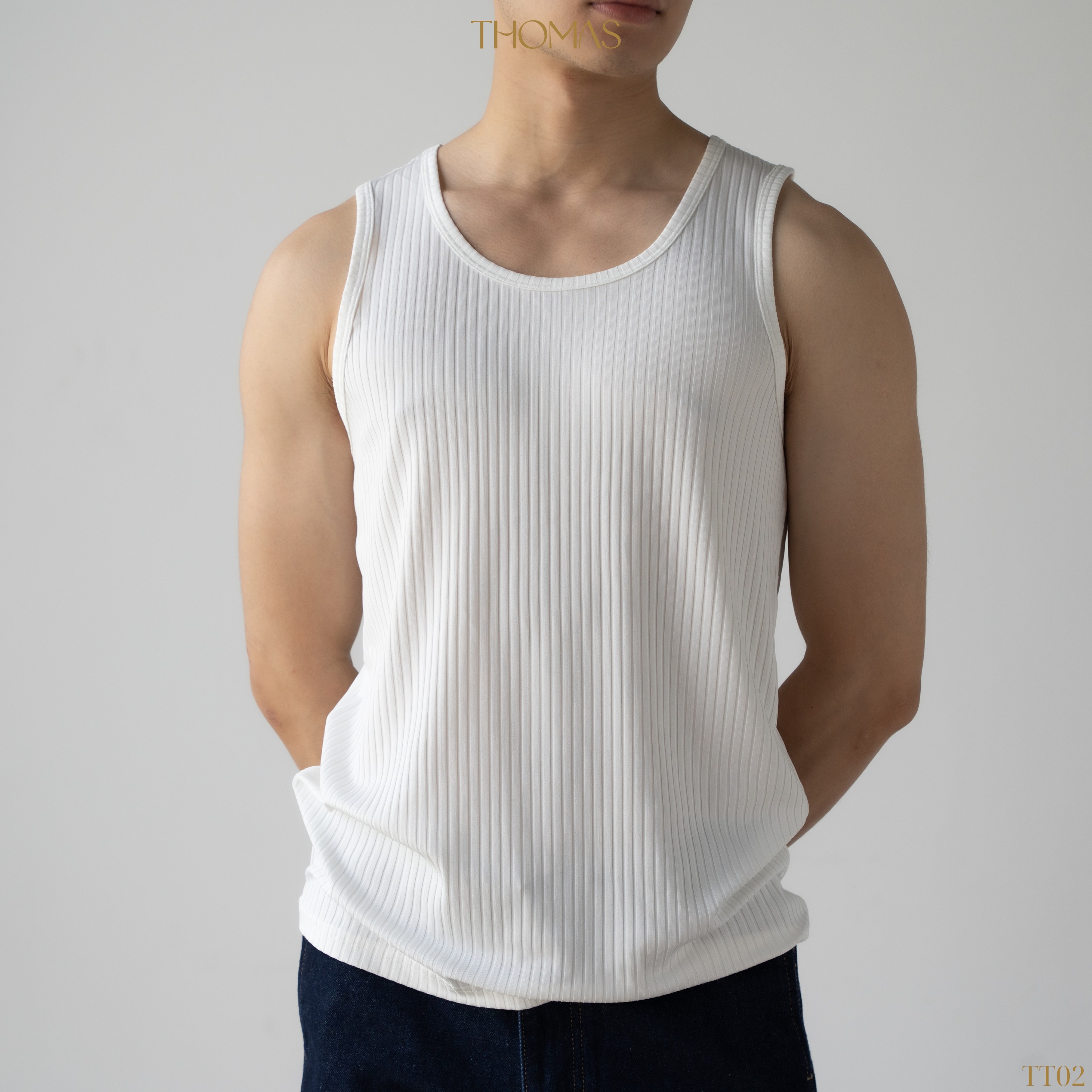 Áo Tanktop Diego Vải Thun Gân To Form Regular_thumbnail_2