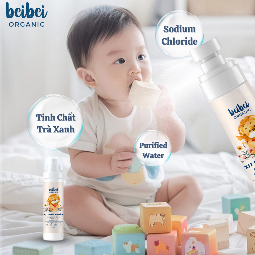 Xịt Khử Khuẩn Đồ Chơi Cho Bé BeiBei, Tinh Chất Trà Xanh Không Hóa Chất An Toàn Cho Bé, Vệ Sinh Đồ Dùng Cá Nhân Cho Bé_thumbnail_4