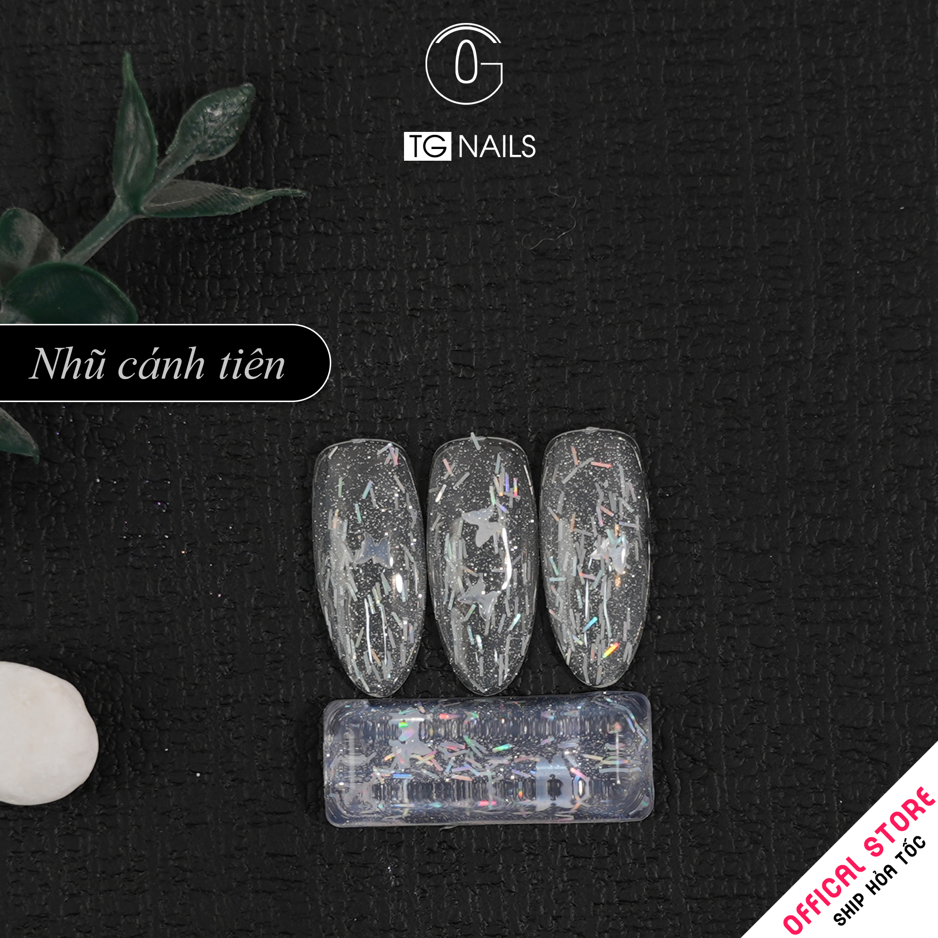 Sơn móng gel TG. Dung tích: 15ml/ lọ. Nhãn hàng TG nail._thumbnail_4
