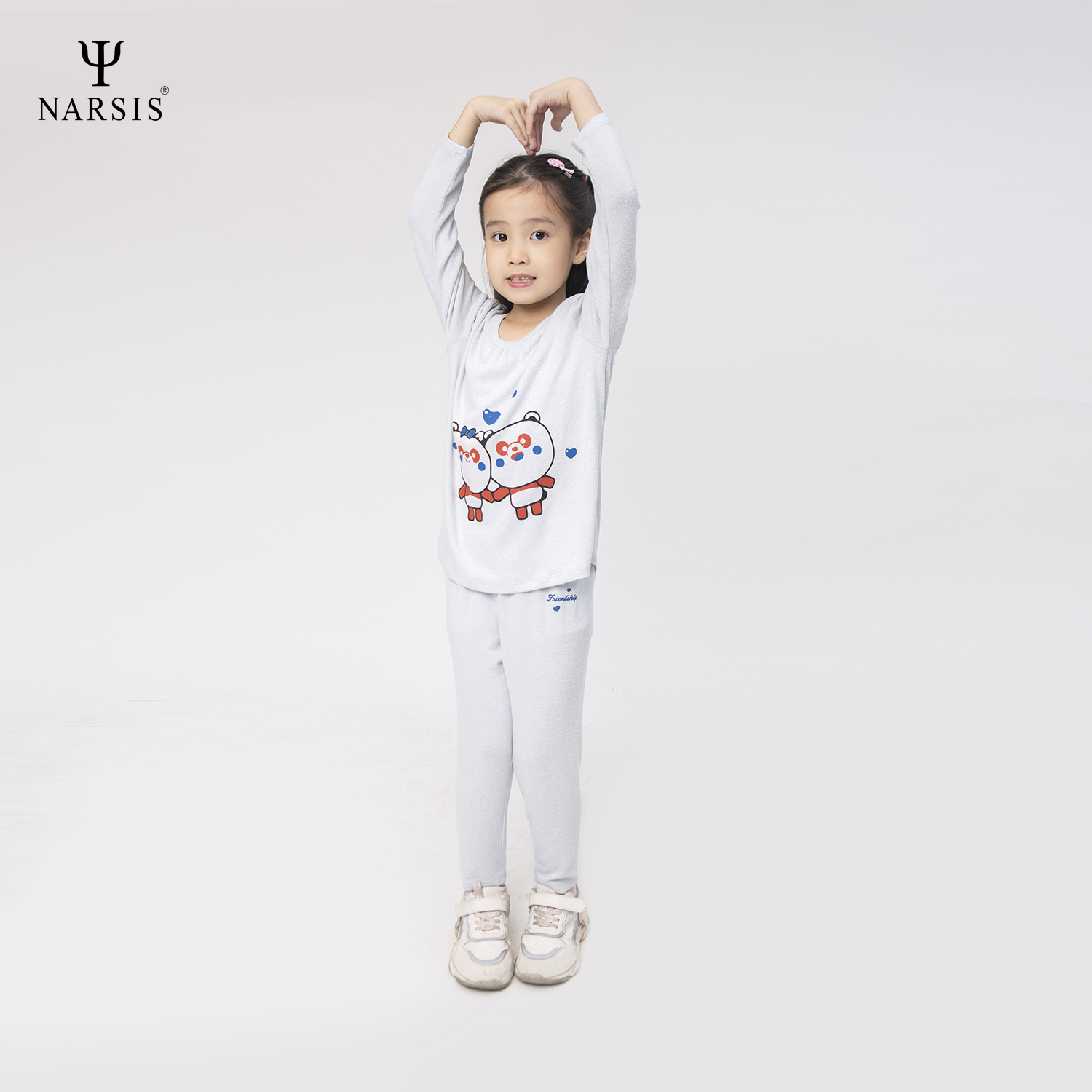 BỘ THU ĐÔNG BÉ GÁI KM0043 NARSIS VẢI LEN COTTON ẤM ÁP, THOÁNG MÁT, GIỮ ẤM TỐT, MỀM MẠI_thumbnail_2