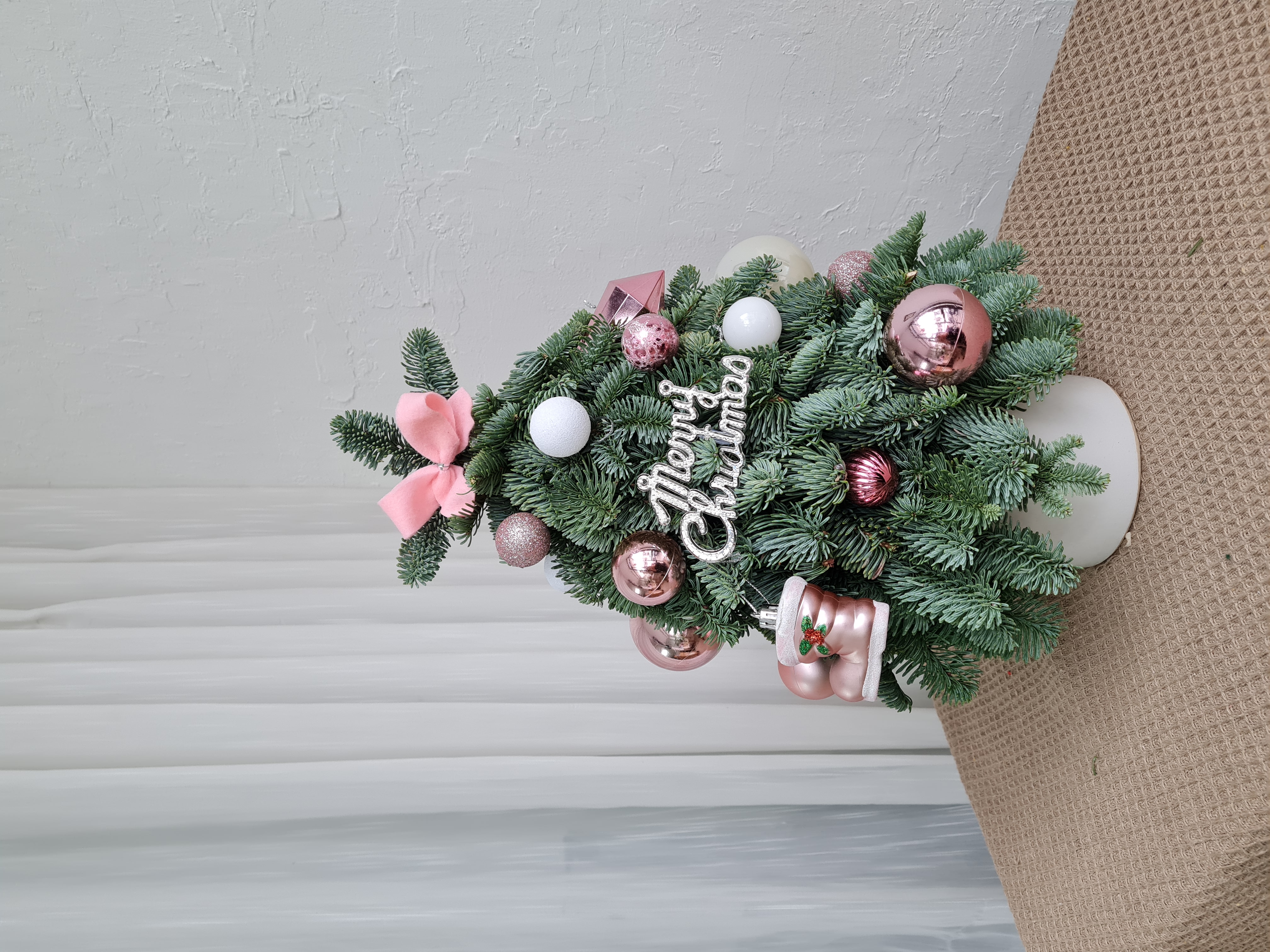 X-mas Tree - Size M (cao 45-50cm) - PINK