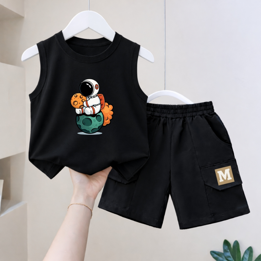 Set bộ ba lỗ hình phi hành gia ôm thiên thạch - Loza Kids BS584_thumbnail_5