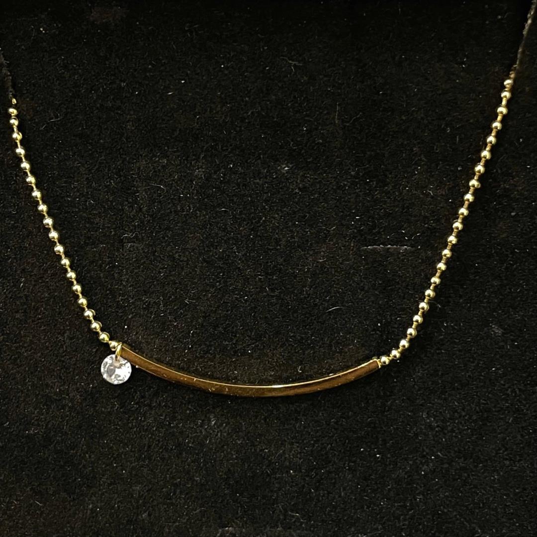 chắc chân titan sợi mảnh vàng thanh cong rơi kim cương nhỏ