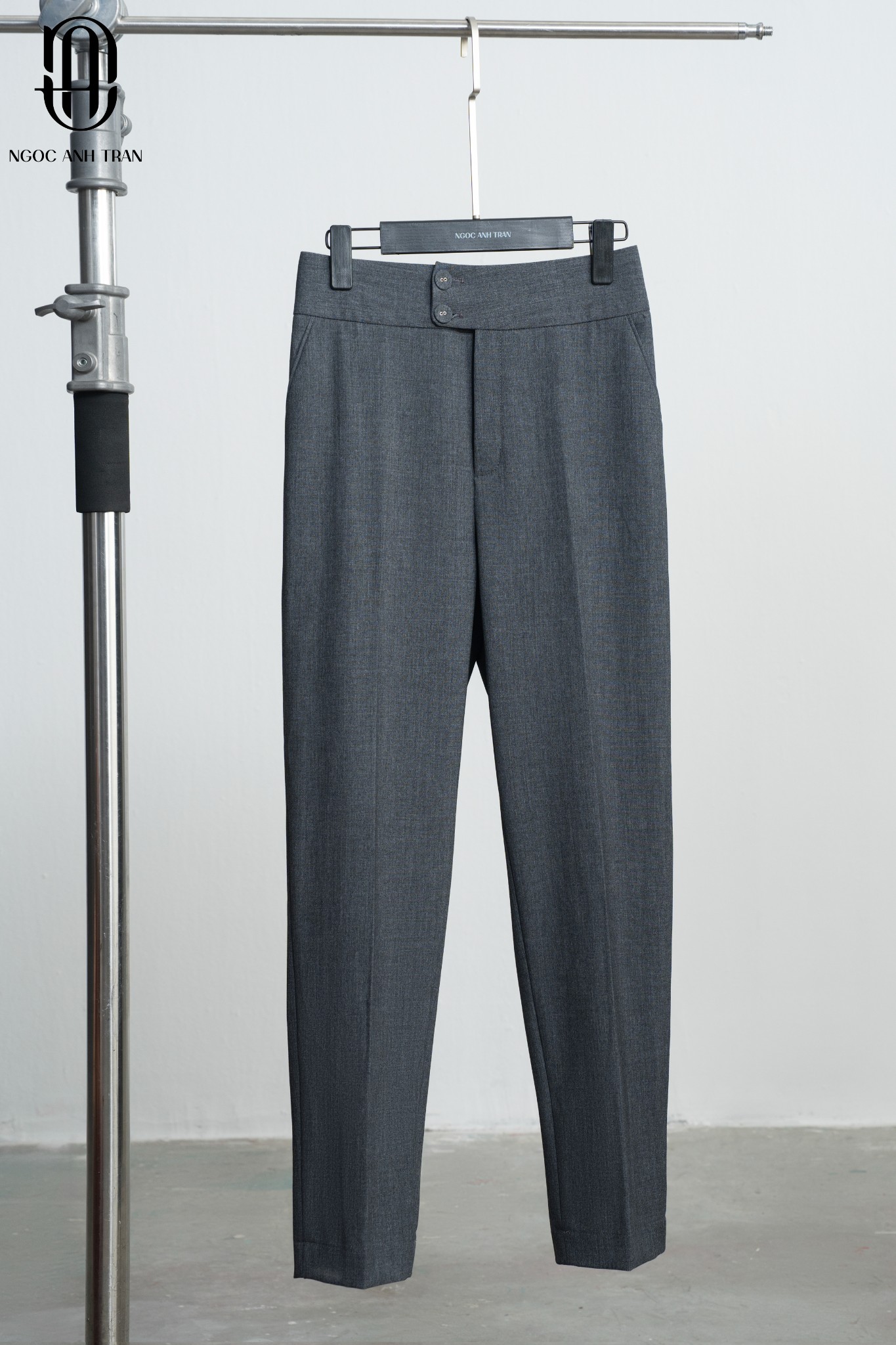 Q043 - Quần baggy màu ghi lông chuột_thumbnail_3