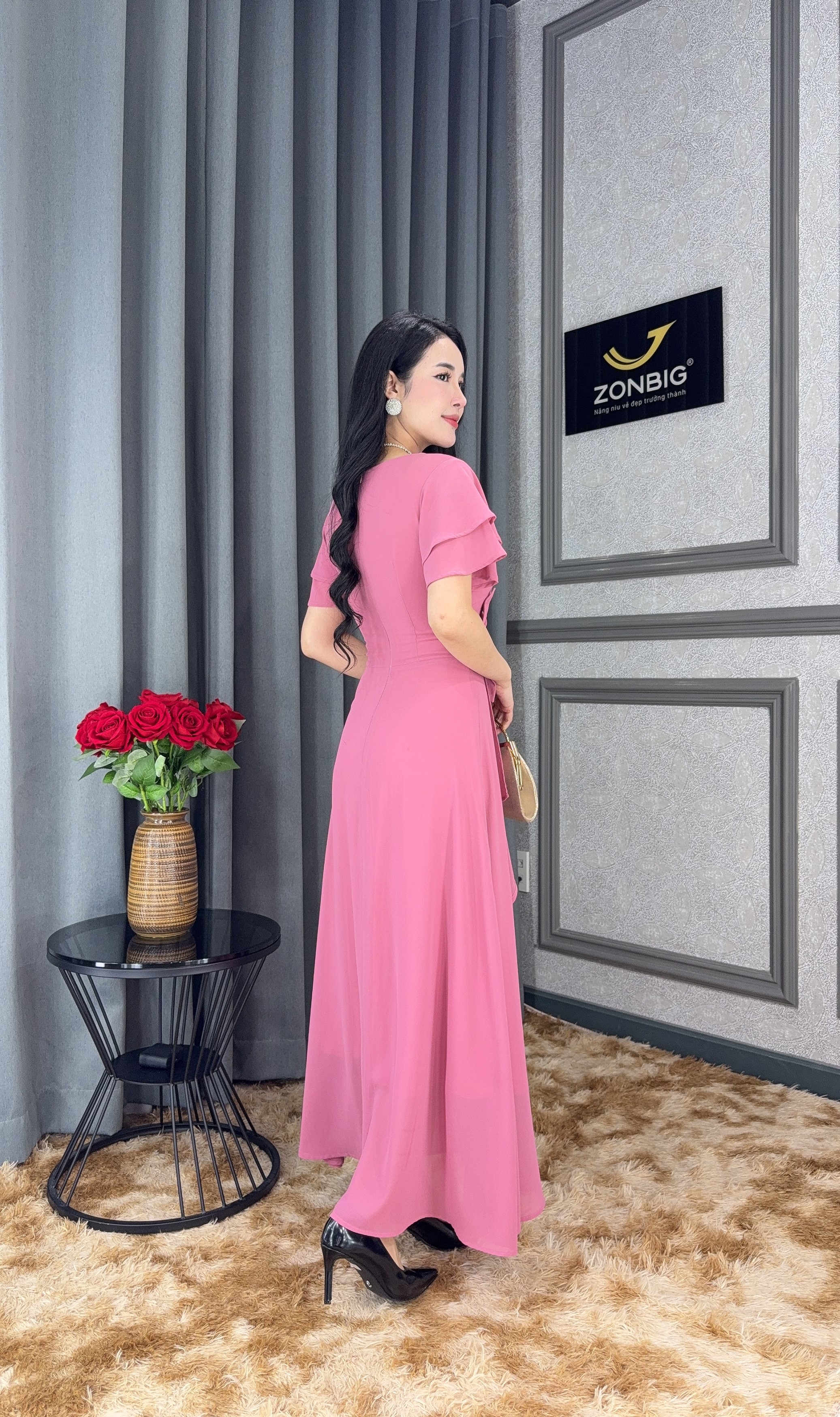 Đầm xòe - Y2079 - Thương hiệu Zonbig_thumbnail_5