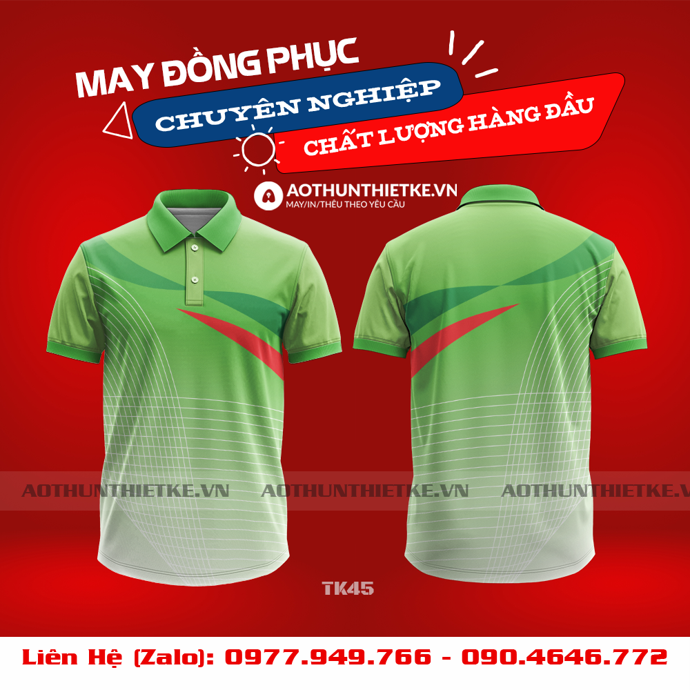 Áo Đồng Phục 3D TK45-2