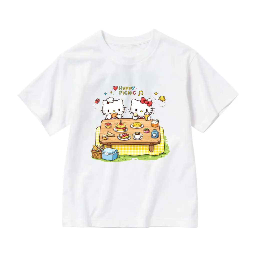 Áo thun mẹ và bé Kittie dễ thương Kado 3090_thumbnail_0