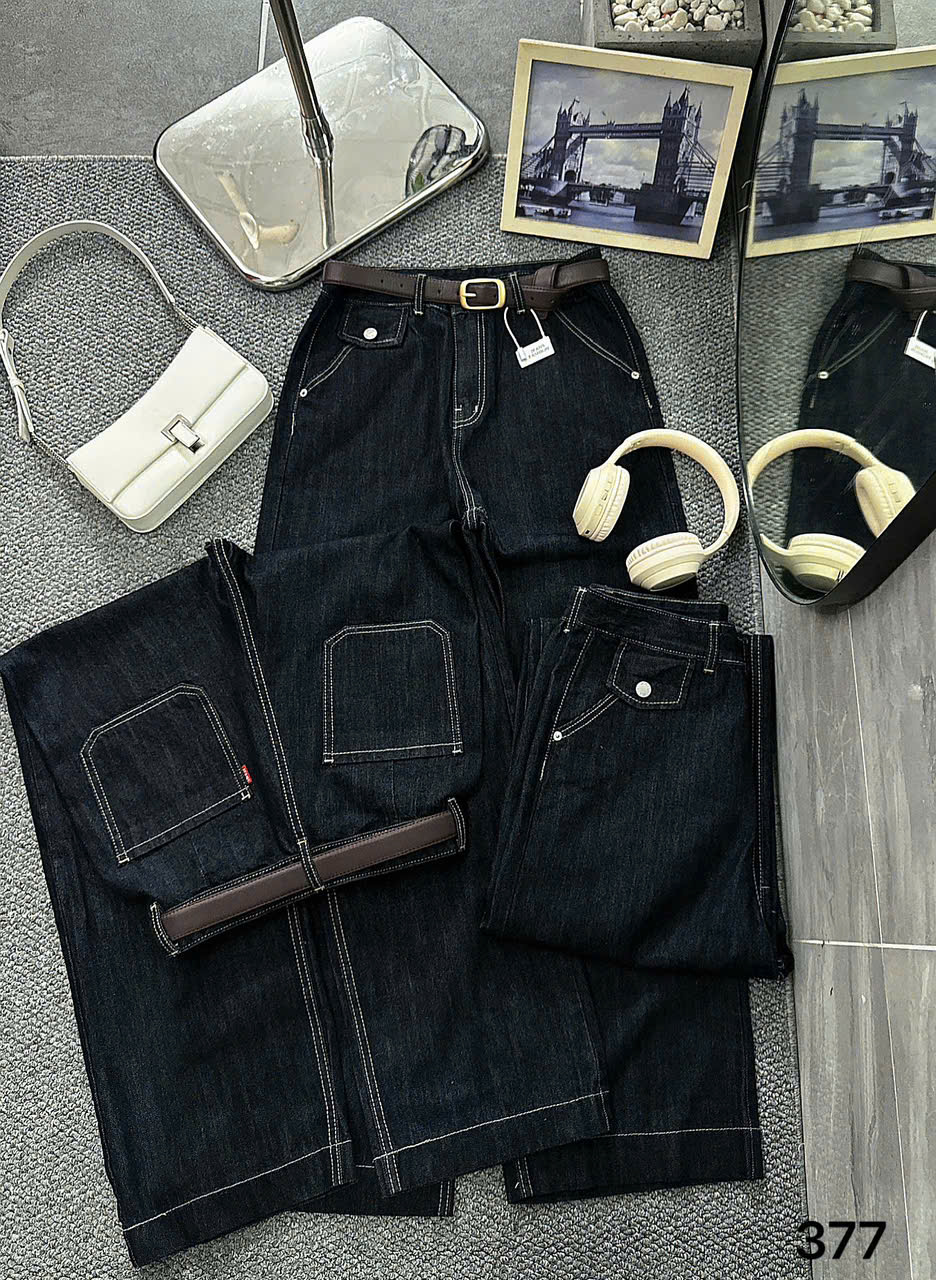 Quần suông túi kiểu bigsize QJ377 dành cho nàng mũm mĩm từ 55-90kg_thumbnail_9