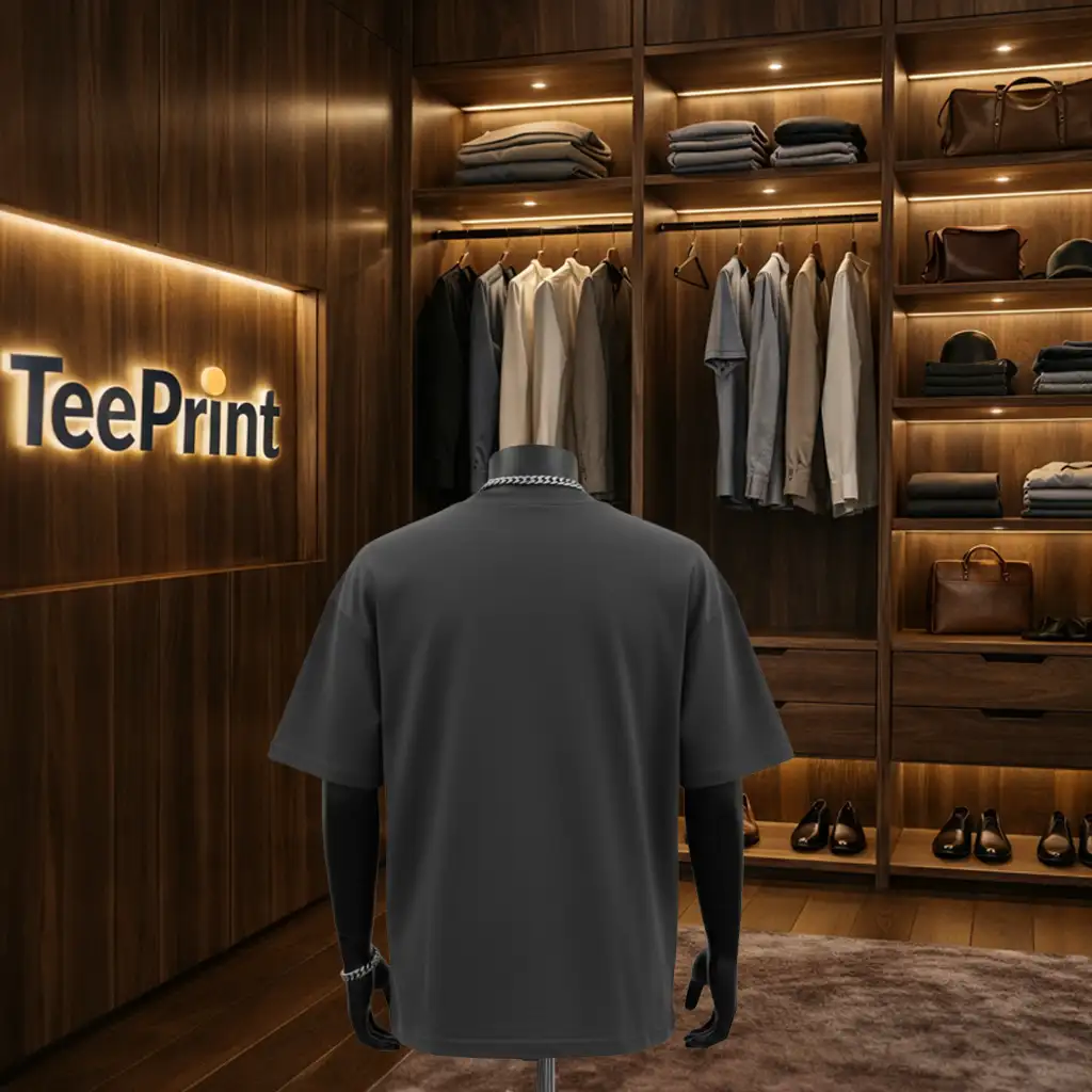 Áo thun form rộng co giãn thoáng mát TeePrint 3209_thumbnail_5