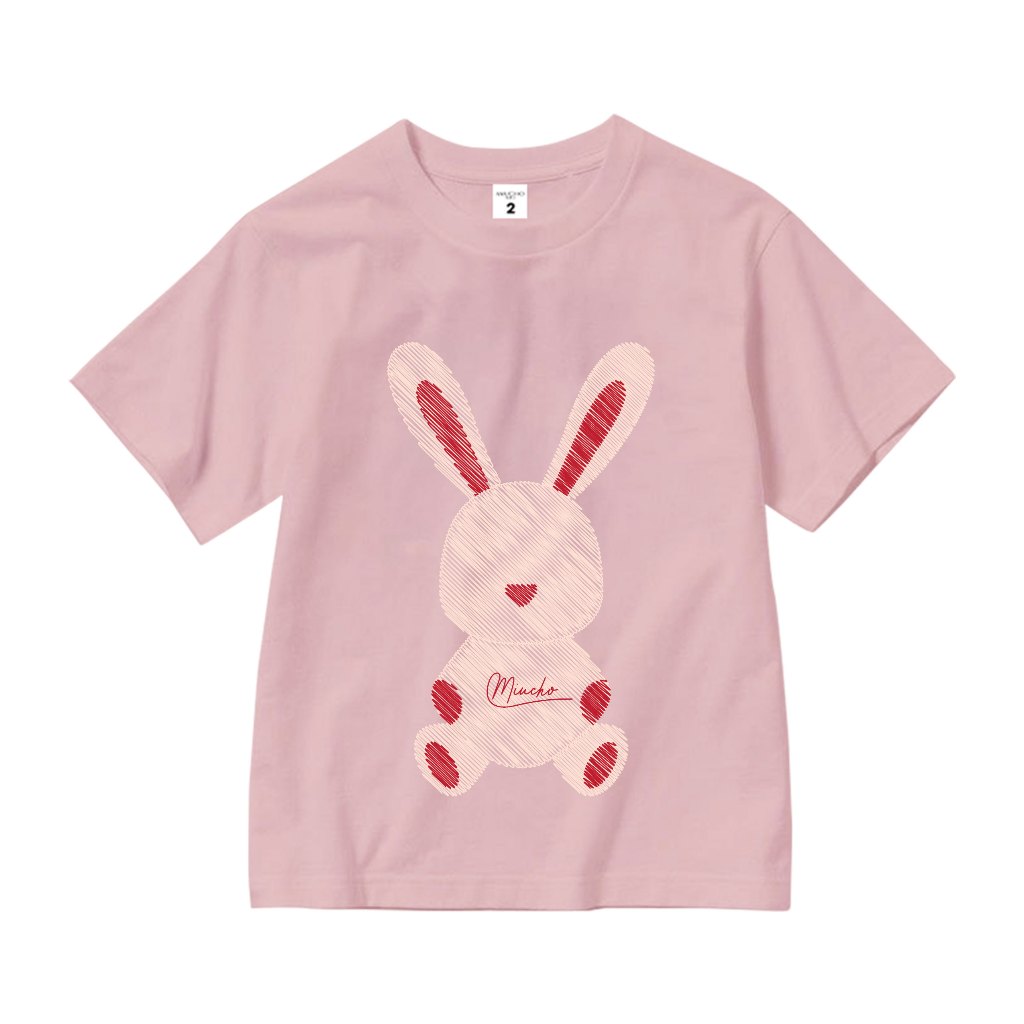 Áo thun cho bé gái form rộng AED1176 Miucho Kid tay ngắn cổ tròn in artwork_thumbnail_6