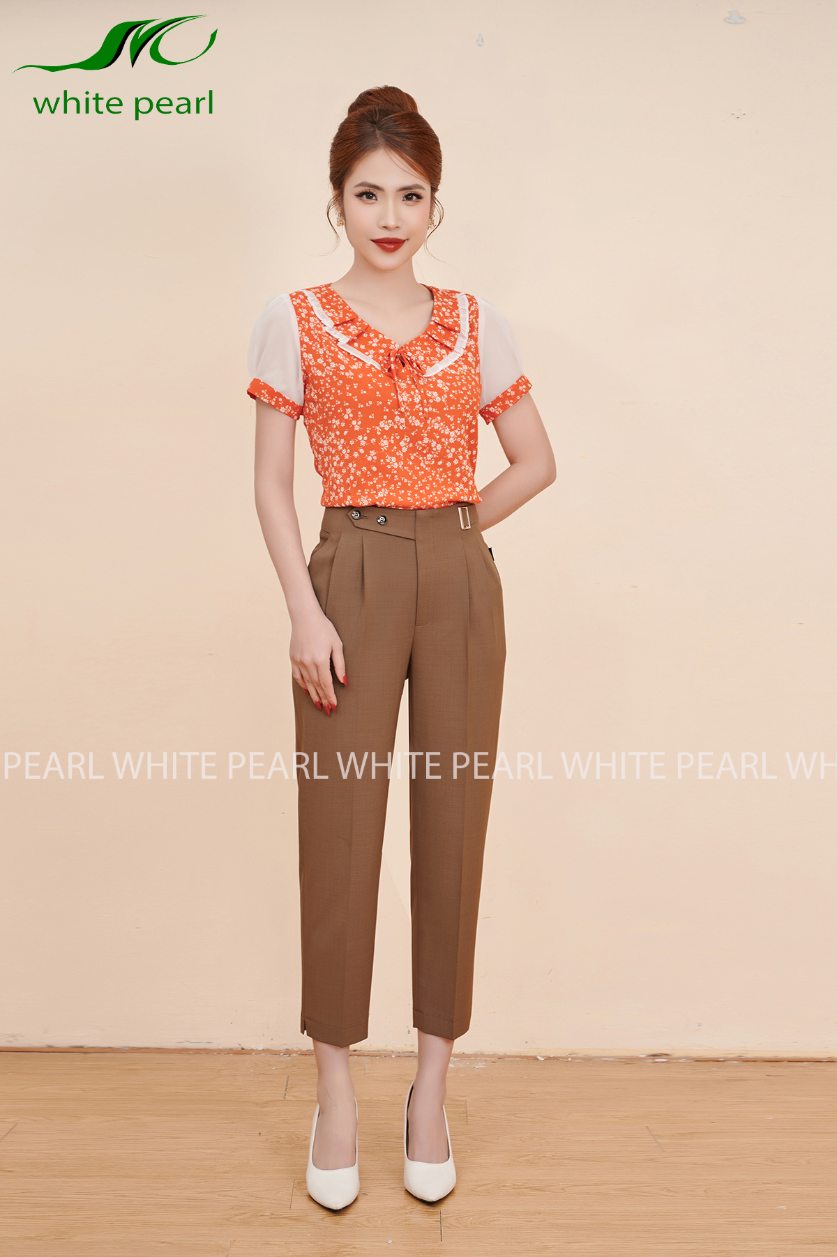 Quần âu nữ dáng baggy thời trang công sở cao cấp White Pearl_thumbnail_3