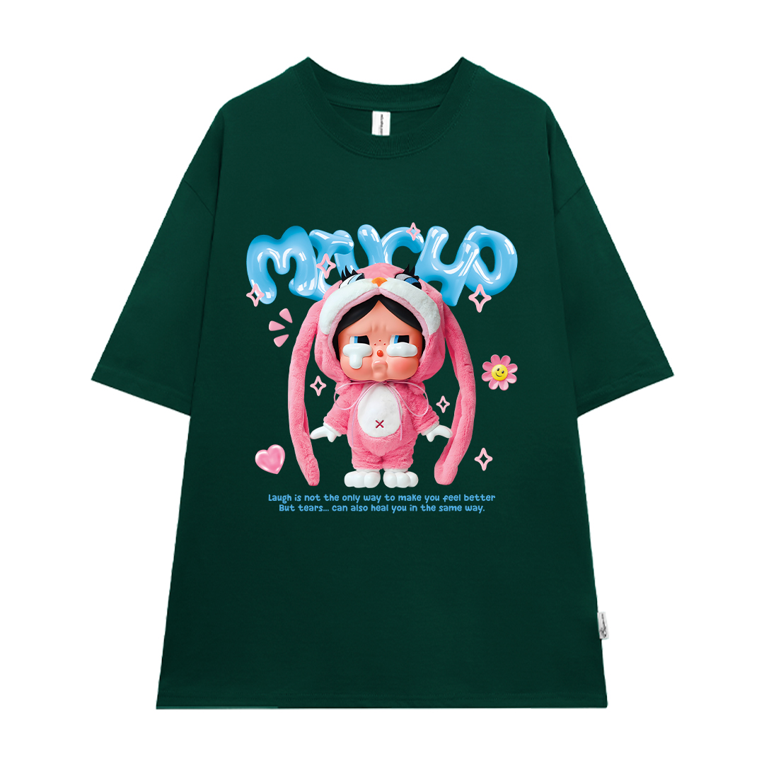 Áo thun CRY BABY nhiều màu ATD1335 Miucho form rộng vải cotton in mix_thumbnail_12