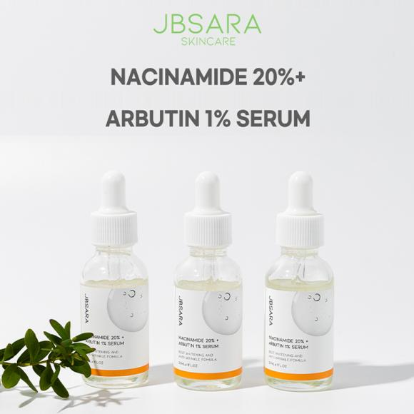 JBSARA Niacinamide 20%  + Arbutin 1% Serum 30ml_thumbnail_2