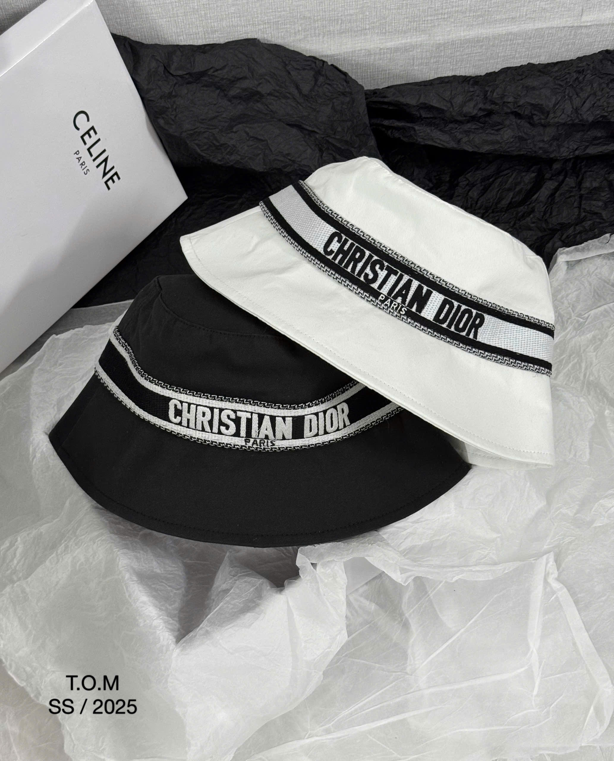 💥 Mũ Dior chữ thêu