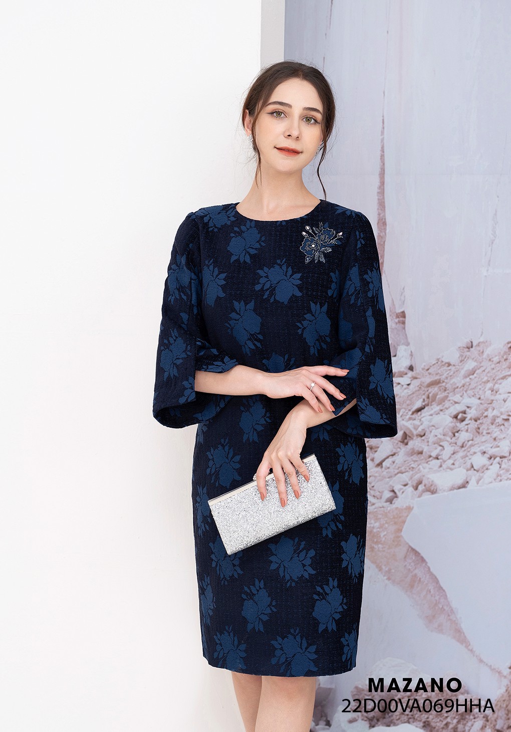 Đầm dạ tewest hoạ tiết cách điệu_thumbnail_3