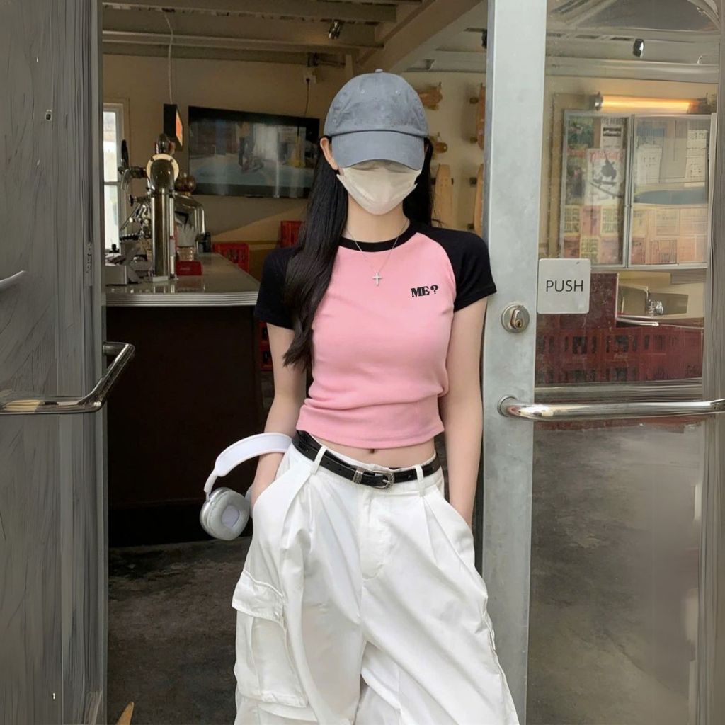 Áo croptop nữ LOZA form ôm body màu phối, chất liệu cotton bozip - Mã G0295_thumbnail_4