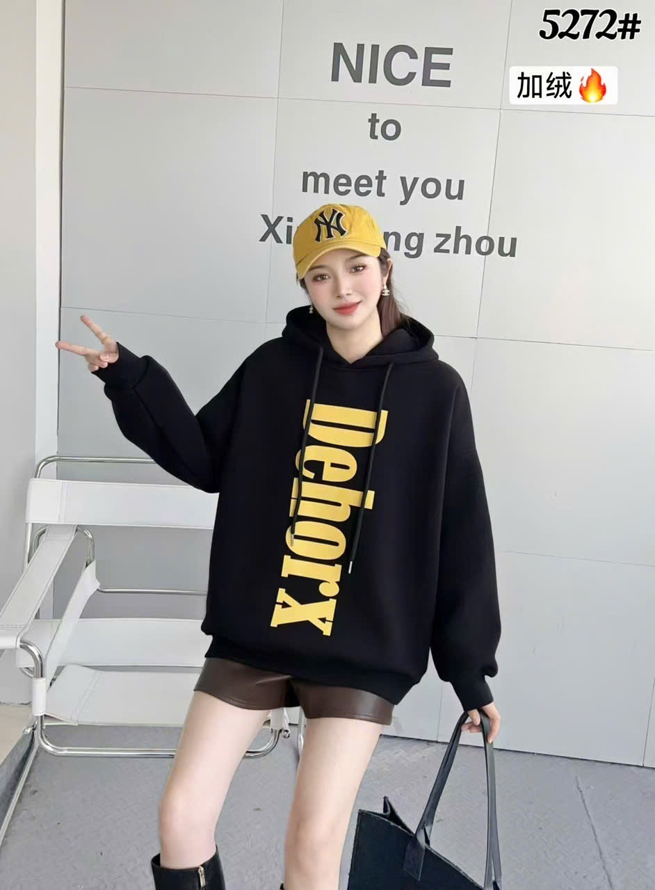 Áo nỉ mũ chữ - K84_thumbnail_2