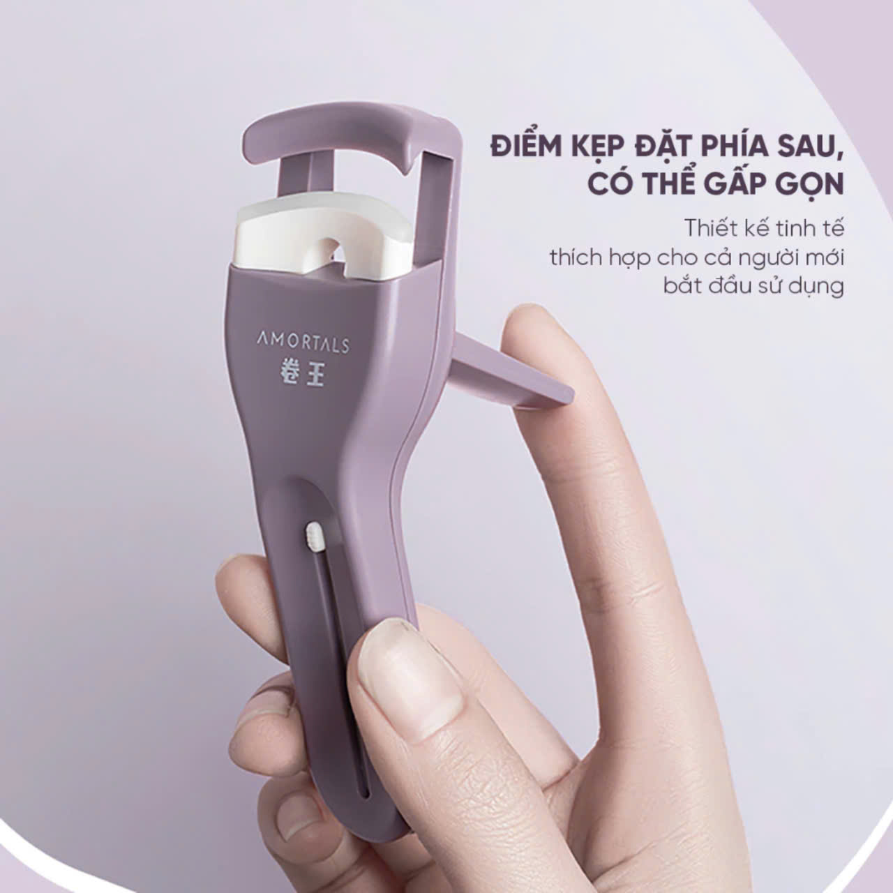 Kẹp Bấm Mi Kèm Lược Amortals Juanwang Eyelash Curler_thumbnail_1