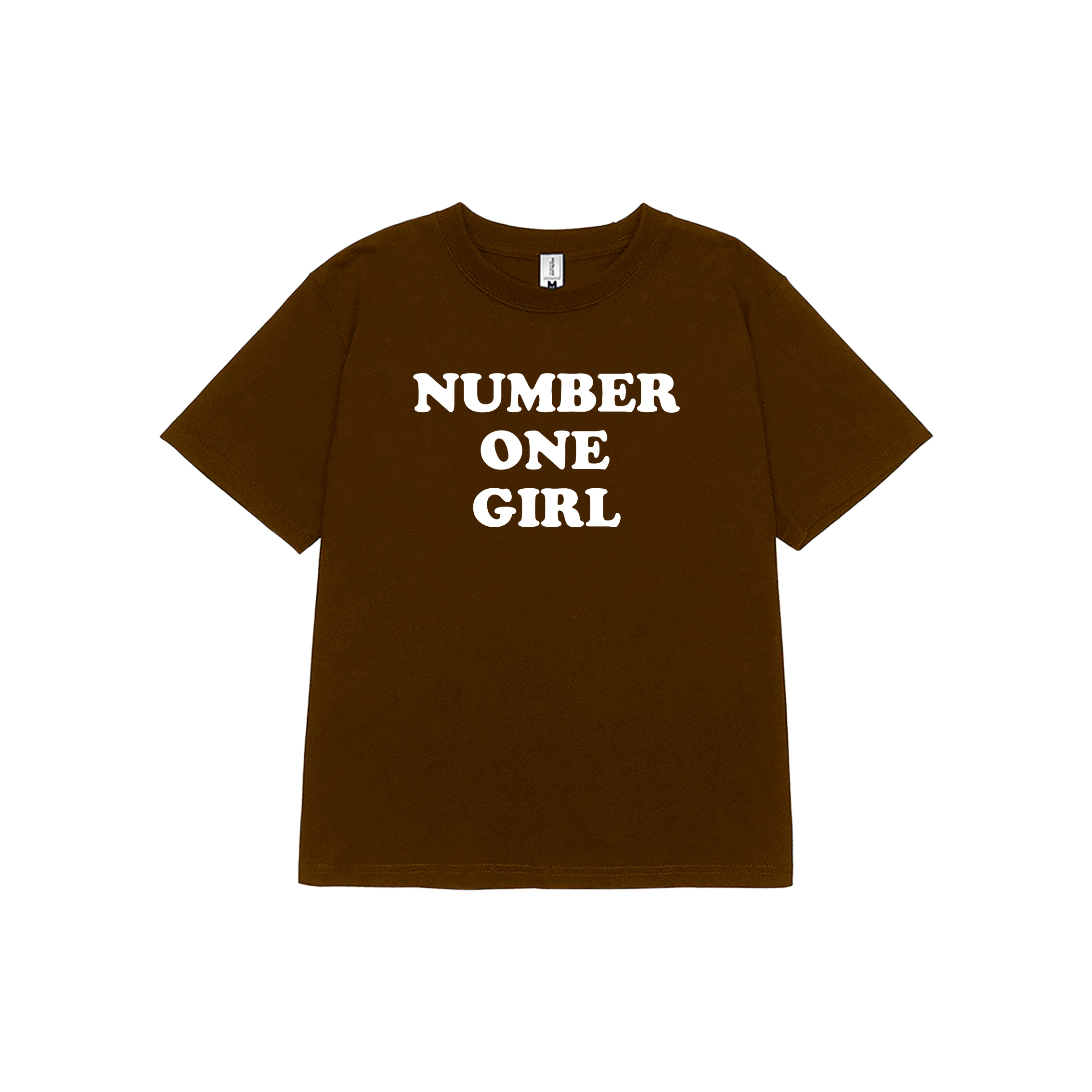 Áo baby tee ôm number one girl 1978 Miucho cổ tròn vải cotton 4c thoáng mát in basic_thumbnail_9