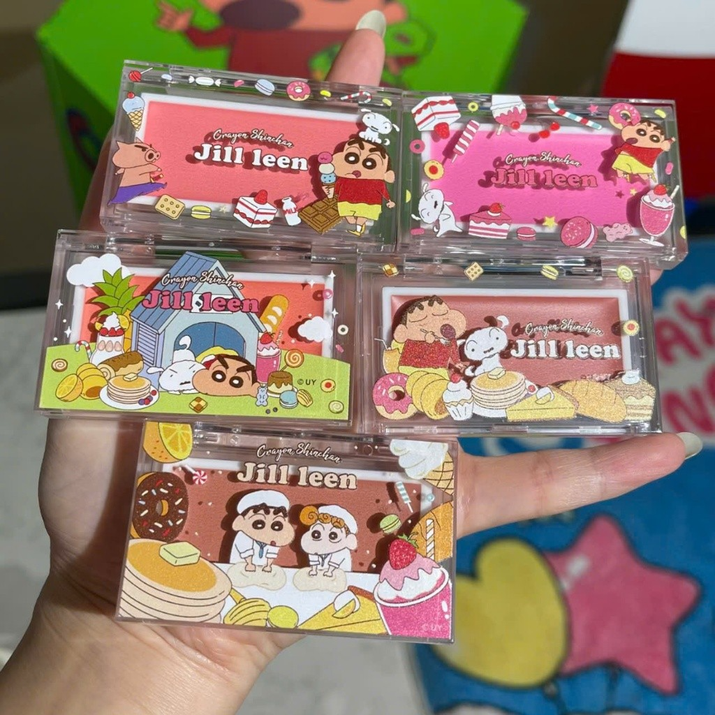 [JILL LEEN] Má hồng dạng kem Jill Leen x Shin Chan