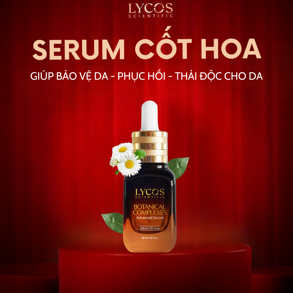 Serum Cốt Hoa LYCOS Dưỡng Sáng, Làm Đều Màu Da Và Cấp Ẩm 30ml