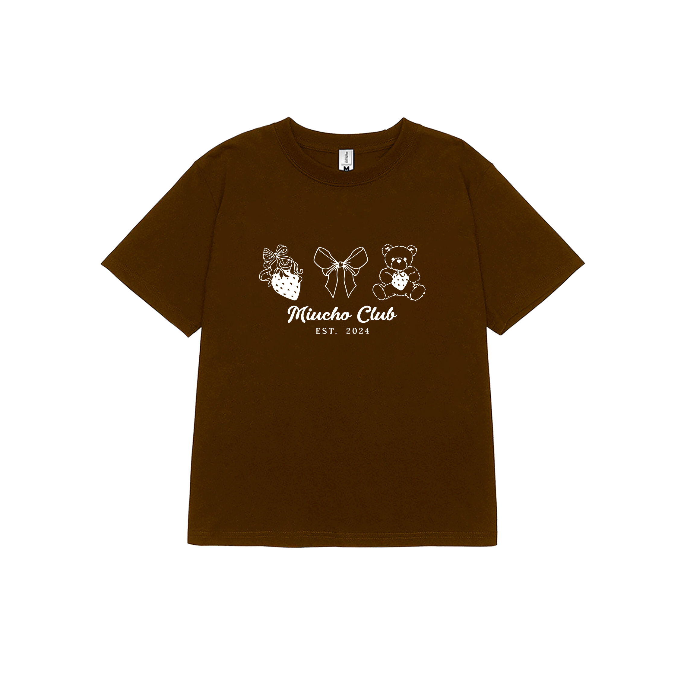 Áo Thun baby tee form ôm ABD1358 Miucho vải cotton co giãn in mix