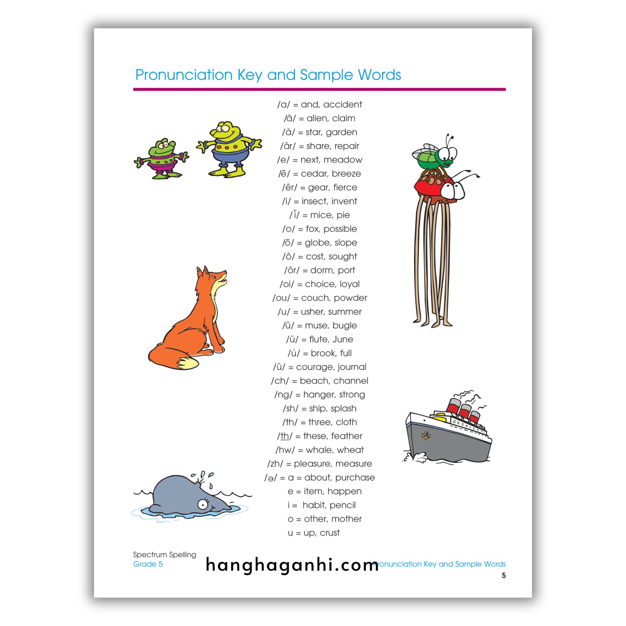 Sách Spectrum Spelling Workbook Grade 5_thumbnail_6