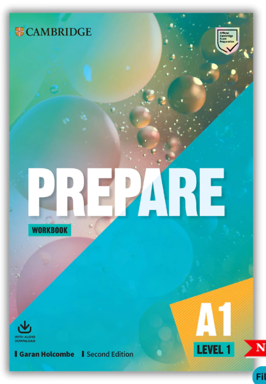 Sách - PREPARE 2nd edition - Level 1 - WorkBook - In đen trắng