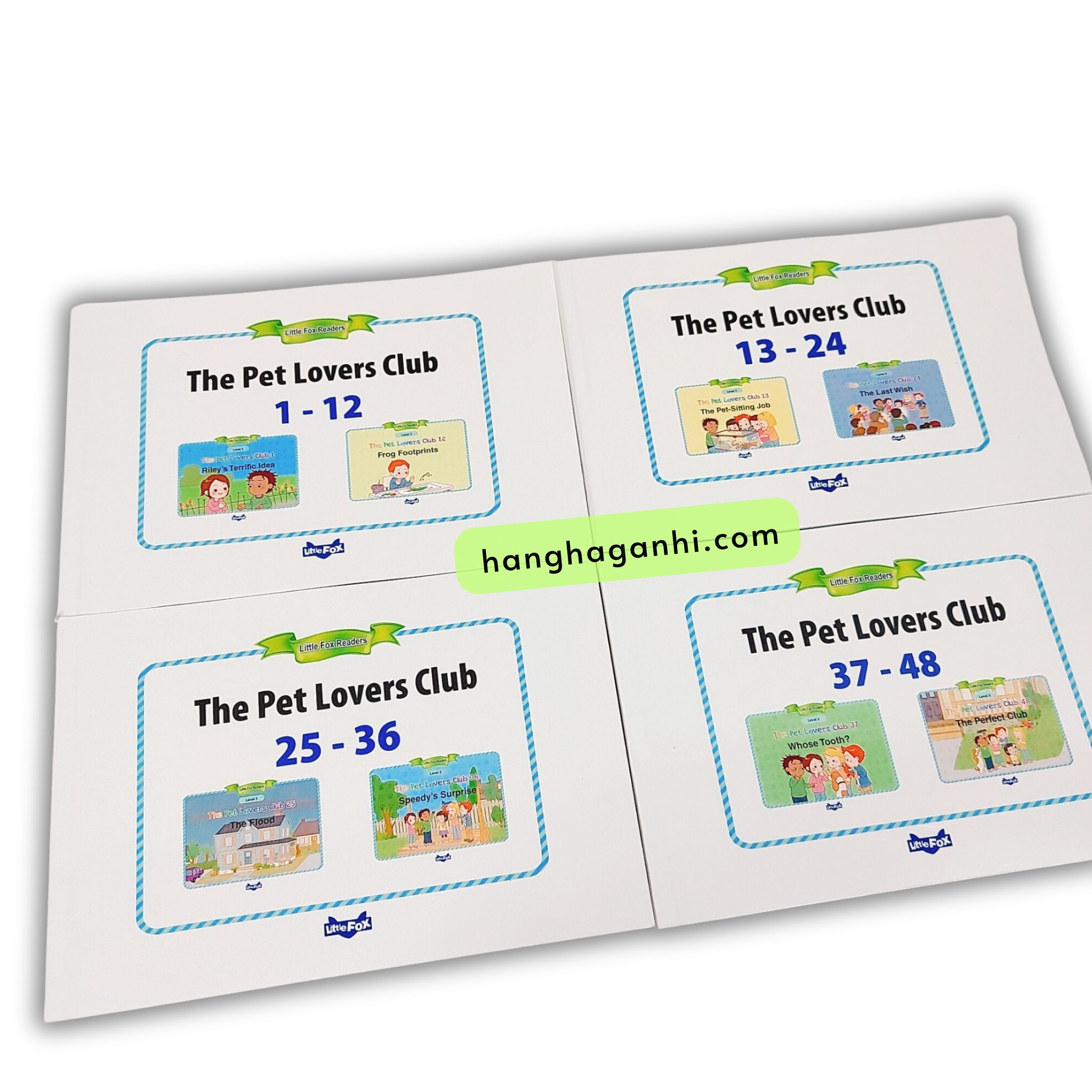 Little Fox Level 3 – The Pet Lovers Club – Trọn bộ 48 truyện kèm File Nghe và Video_thumbnail_0