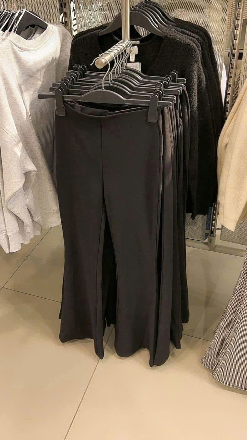 HQ165 - Quần thun loe umi